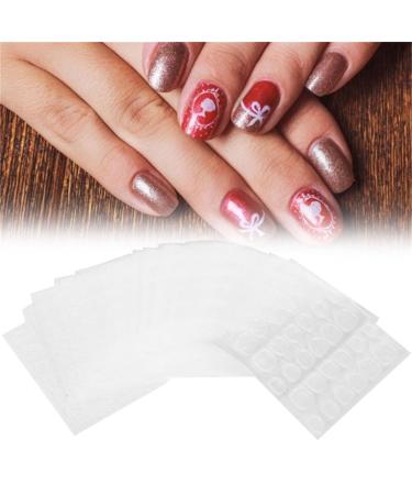 Cuticle Remover Jelly Double Adhesive Tabs Nail Glue Sticker False Nail Tips Accessories (Clear One Size) Clear One Size - Buy Online on SooperMarket.com