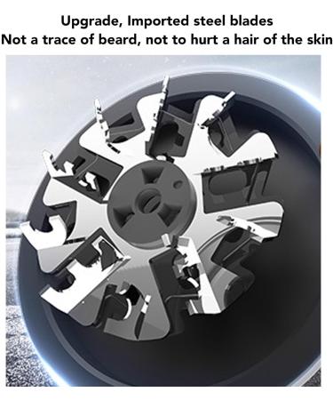 TOPINCN Electric Beard Trimmer - Zinc Alloy Fully Automatic Men Clippers for Beard & Body Hair Portable & Washable - Buy Online on SooperMarket.com