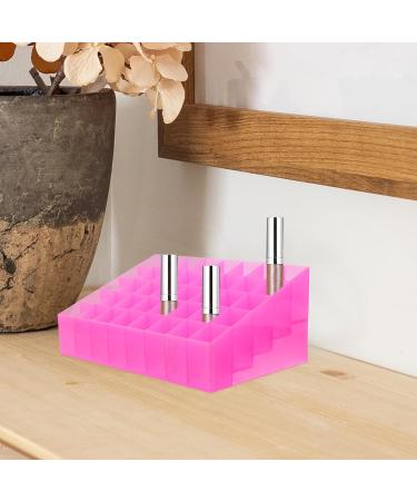 Shop Cabilock 40 Box Lipstick Holder - Pink Cosmetic Organizer & Jewelry Storage Case for International Shipping - Buy Online on SooperMarket.com