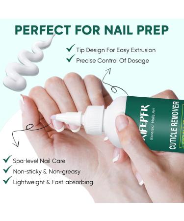 Cuticle Remover 8.45 FL OZ - Instant Softener & Salon Quality Care with Rosemary Scent - Professional Nail Care Gift for Women - Buy Online on SooperMarket.com