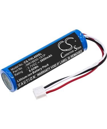 Buy 3.7V Theradome LH40 Replacement Battery - INR18650-1S1P/2600mAh for LH40 & LH80 Pro | Fast International Shipping - Buy Online on SooperMarket.com