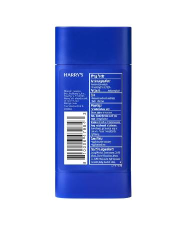 Harry's Extra-Strength Antiperspirant - Odor & Enhanced Sweat Control Antiperspirant for Men - Wildlands 2.5 oz Pack of 3 Antiperspirant Wildlands - Buy Online on SooperMarket.com