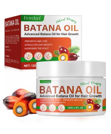 Batana Oil for Hair Growth 100% Organic for Hair Mask Scalp & Natural Raw to Repair Damaged Hair & Skin 120 Grams