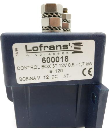 Lofrans Control Box 3 Terminals - High Quality Marine Anchor Winch Controller - Buy Online on SooperMarket.com