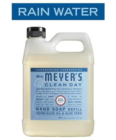 MRS. MEYER'S CLEAN DAY Rainwater Liquid Hand Soap Refill Bottle (33 Fl Oz (Pack of 2)) - Buy Online on SooperMarket.com