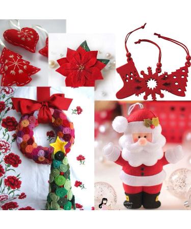 Misscrafts 28pcs Felt Fabric Sheets 12 x 8 - 1.4mm Thick Soft Nonwoven Fabric - DIY Craft Patchwork Sewing Assorted Colors - Thread Bag Included - Buy Online on SooperMarket.com