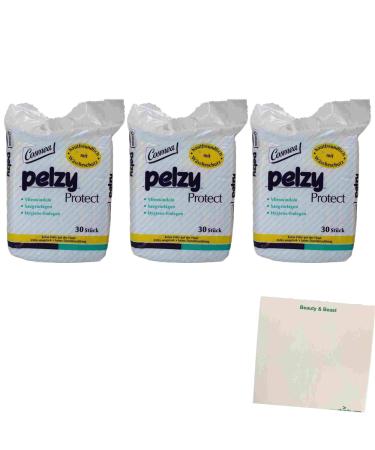 Cosmea Pelzy Protect fleece diapers extra absorbent 3-pack (3x30pcs pack) + usy Block