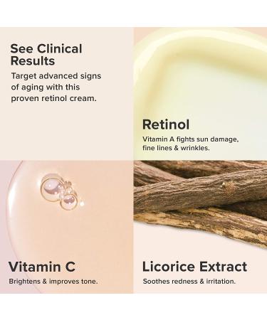 Paula's Choice Clinical 1% Retinol Treatment Cream with Peptides, Vitamin C & Licorice Extract - Anti-Aging & Wrinkles - Travel Size 0.17 Fl Oz - Buy Online on SooperMarket.com