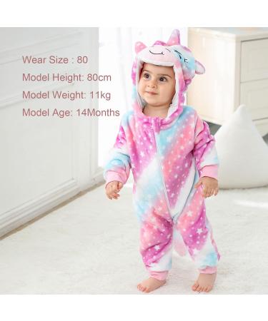 COOKY.D Unisex Winter Hooded Romper Jumpsuit 6-12 Months with Star Design - Buy Online on SooperMarket.com
