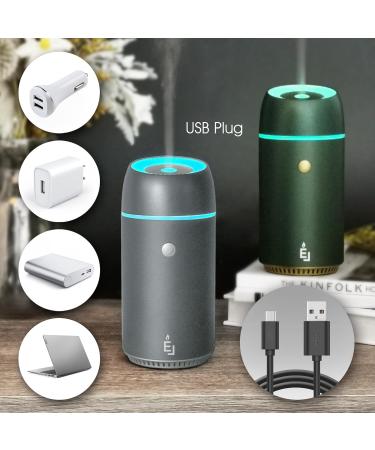 Earnest Live Essential Oil Diffuser - Car Air Freshener with Timer Night Light USB Portable 100ml Aromatherapy Gift - Buy Online on SooperMarket.com