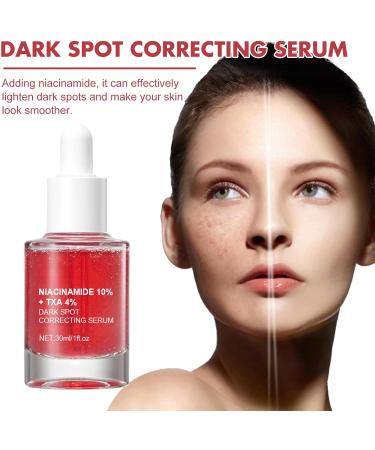 Trendyfave Dark Spot Serum Niacinamide Serum Brightening Serum 10% Niacinamide+ 4% Tranexamic Acid Dark Spot Corrector For Face Age Spot Remover For Face Face Redness Remover Arbutin Serum - Buy Online on SooperMarket.com