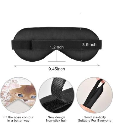 Haskirky Light Blocking Eye Mask for Deep Sleep | Breathable & Adjustable for Men and Women | Perfect for Travel, Yoga, and Meditation - Buy Online on SooperMarket.com