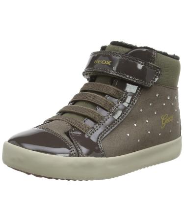 Geox Baby Girl's B Gisli B Sneaker 3.5 UK Child Smoke Grey