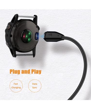 Garmin Fenix Charger - Ankky USB Data Sync Cable for Fenix 5/5S/5X/935/Vivoactive 3 - 3.3ft - Buy Online on SooperMarket.com