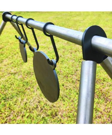 AR500 Steel Target Hangers & Gong Combo Pack DIY Hanging Kit for EMT Conduit Includes 6 Hooks - Buy Online on SooperMarket.com