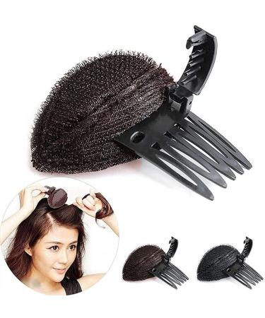 U-K 1pc Puff Hair Head Cushion Invisible Bump Up Volume Hair Base Fluffy Self Insert Hair Pad Sponge Clip Great for Women & Girls Nice and Professional - Buy Online on SooperMarket.com