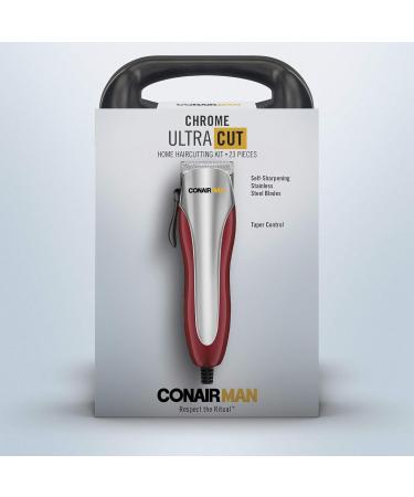 ConairMAN Ultra-Cut Hair Clippers for Men - 23-Piece Set for Precision Grooming | International Shipping Available - Buy Online on SooperMarket.com