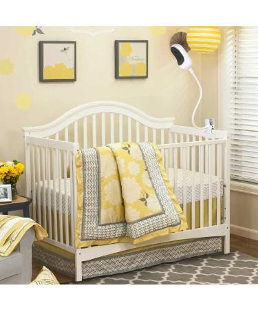 Flexible Clip Mount for Owlet, Motorola Baby Monitors - No Tools Needed - White - Buy Online on SooperMarket.com