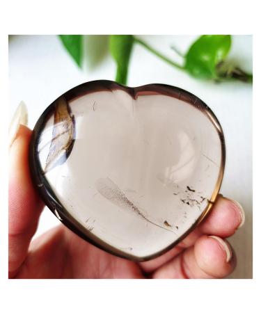 Natural Crystal Rough India Crystals Natural Crystal Heart Spiritual Yoga Exercise Stone Mind Room Decorations (Color : 120-130g)