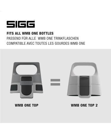 SIGG WMB One Top Closure | Leak-Proof & One-Handed Spare Parts for Sigg Bottles | Silicone Seal | International Shipping Available - Buy Online on SooperMarket.com
