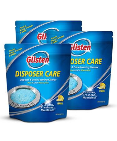 Gisten Disposer Care Garbage Disposal Cleaner, Lemon, 12 Uses