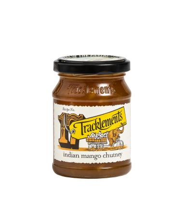 Tracklements Indian Mango Chutney Authentic Mango Chutney Made in India With Ripe Mangoes Sweet & Tangy Flavours Use as a Dip Spread Gluten & Vegetarian Friendly Ideal For Gifting 210g