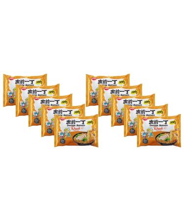 Nissin Demae Ramen Instant Ramen Noodles - Duck Flavour 100g (Pack of 10) by CNMART