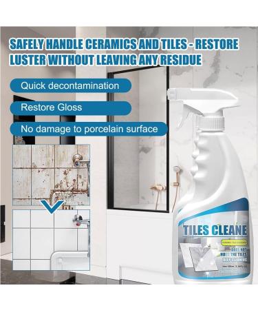 Tile Grout Cleaner Sprayer Jue Fish Tile Cleaner Ultimate Grout Cleaner Ceramic Tile Cleaner Bathroom Tile Grout Cleaner Powerful Tile Cleaner Grout Cleaner For Tile Floors (100ML) - Buy Online on SooperMarket.com
