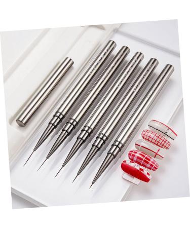 FOYTOKI Nail Art Drawing Pen Nail Design Liner Nail Art Liner Pen Manicure Pens Nail Line Pens Thin Nail Art Brush Manicure Liner Nail for Nail Art Manicure Painting Nail Painting Brush 18.00X1.00X1.00CM As Shown 2 - Buy Online on SooperMarket.com