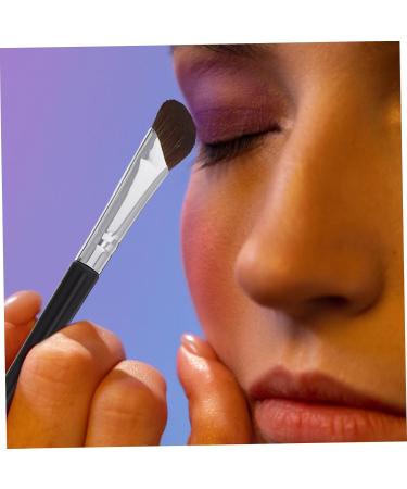 Mikinona 4 Pcs Cosmetic Brush Eye Makeup Eyeshadow Brush Eyeliner Brush Angled Makeup Brush Brow Nylon - Buy Online on SooperMarket.com