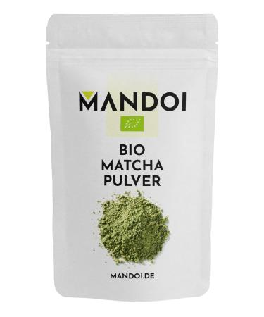 Mandoi ORGANIC Matcha powder 50g Matcha powder Green tea powder. Green tea powder ideal for smoothies shakes or for baking