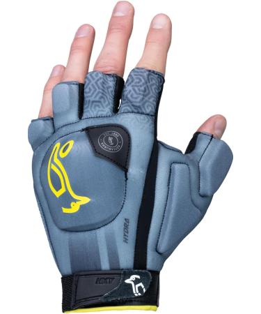 KOOKABURRA Hydra Hockey Gloves - Small Left Hand - Grey | International Shipping Available - Buy Online on SooperMarket.com