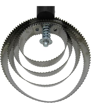 SecureFix Direct Spiral Curry Comb Horse (Brush Pets Equestrain Metal Grooming Shredding Black) - Buy Online on SooperMarket.com