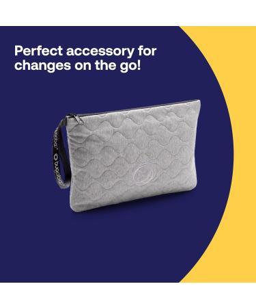 Bugaboo Changing Clutch with Waterproof Mat - Light Grey M lange - Buy Online on SooperMarket.com