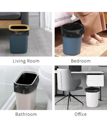Fyy Garbage Bags - 100 Count | 5 Rolls of Black Waste Bags for Kitchen Bathroom Office | Durable 4 Gallon Size (45x50 cm) - Ideal for 3L 5L 8L 9L 10L Use - Buy Online on SooperMarket.com