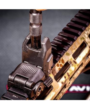 Real Avid Front Sight Adjuster - Universal Tool for A1 and A2 Type Front Sights | Black/Tan - Buy Online on SooperMarket.com