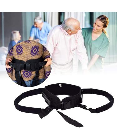 Transfer Belt with Handles Leg Loops - Gait Belt - for Patient Handicap and Doctors Caretaker Physical Therapists Walking Standing Rehabilitation Belt L