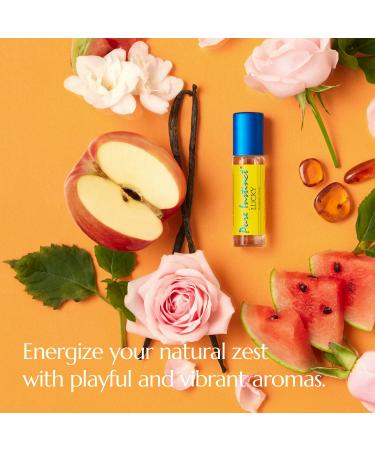 Pure Instinct Roll-On - The Original Pheromone Infused Essential Oil Perfume Cologne - TSA Ready (Lucky - Women) - Buy Online on SooperMarket.com