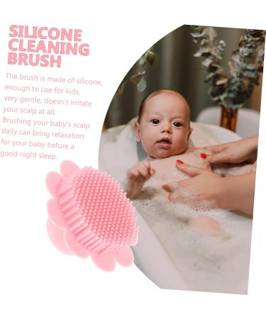 Infant Scalp Bathing Brush Set - Safe Silicone Toddler Hair-Washing Tool - Buy Online on SooperMarket.com