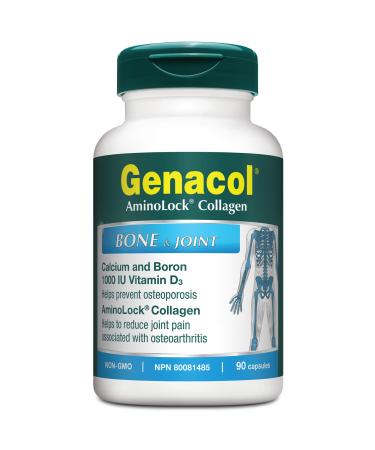 Genacol Bone & Joint Collagen Vitamin D3 Magnesium Boron & Calcium Supplement |Prevent Osteoporosis and Relieve Joint Pain Associated with OsteoArthritis | 90 Capsules