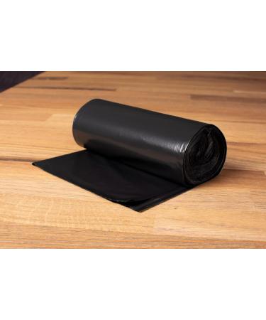 York Black Garbage Bags 60L - Extra Strong Large Waste Bags (10 Pack) | Durable & Reliable Garbage Solutions - Buy Online on SooperMarket.com