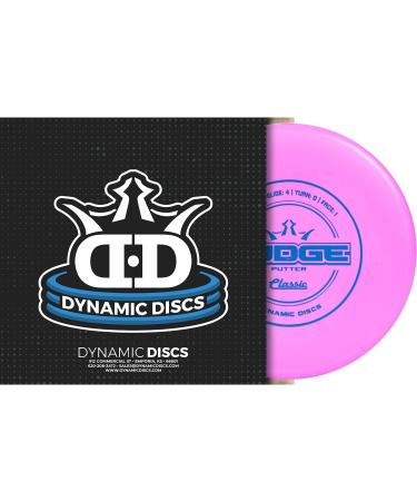 Dynamic Discs Classic Judge Disc Golf Putter | Stable Flight | Beaded Design | Pink Color Variant - Buy Online on SooperMarket.com