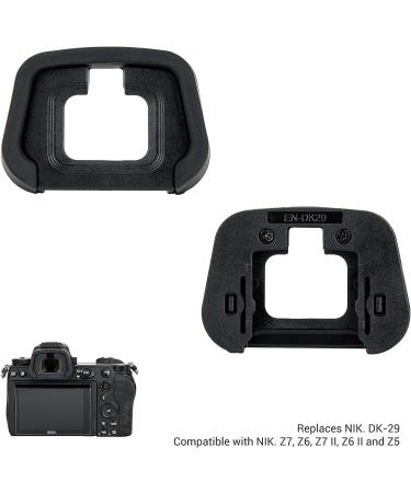 JJC Camera Eyecup for Nikon Z7 Z6 Z5, Soft Silicone Design, 2 Pack - Buy Online on SooperMarket.com