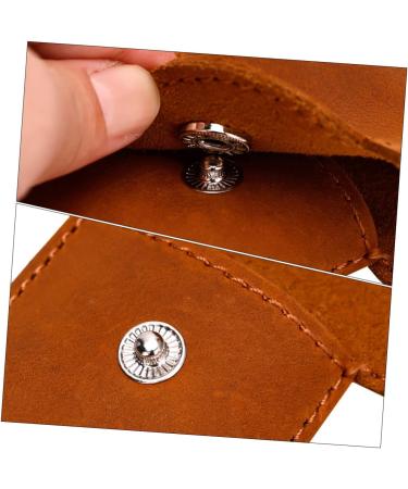 Angoily Leather Razor Case - 8 Stk Men's Razor Accessories & Protective Storage Bag - Buy Online on SooperMarket.com