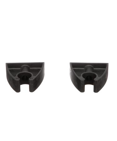 Attwood 7571L7 Pole Light Storage Clip, Holds -Inch-Diameter Poles, 2 Inches L x 1  Inches H, Black Plastic