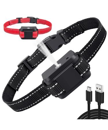 Anti Barking Dog Collars Citronella Spray Dog Collar Automatic Recognition Dog Barking Collar Anti Bark Collar for Small Medium Large Dogs Safety Harmless Dog Training Collar Stop Barking Collars Black
