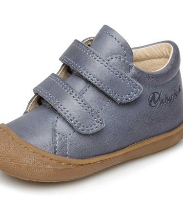Naturino Cocoon VL Leather First Steps Shoes - Skyblue (3 UK Child) - Buy Online on SooperMarket.com
