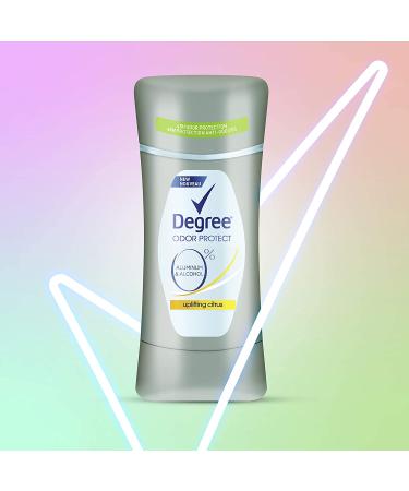 Degree 0% Aluminum Free Deodorant for Women - 48H Odor Protection, Uplifting Citrus, Pack of 4 (2.6 oz) - Buy Online on SooperMarket.com