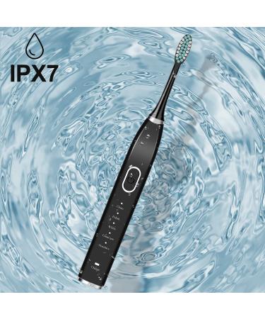Sonicare Electric Toothbrush with 12 Dupont Brush Heads | 15 Cleaning Modes | 4 Hours Charging for 60 Days Use | Whitening Dental Care for Adults & Kids - Buy Online on SooperMarket.com