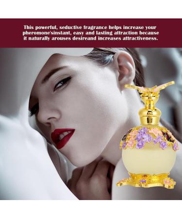 Arabian Perfume for Women Halal Dubai Retro Concentrated Perfume Oil Arabia Unpredictable Spirited Enchanting Fragrance Persistent Smell Perfect Travel Accessory (Blue Leafy Floral) - Buy Online on SooperMarket.com